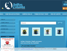 Tablet Screenshot of anillascolumba.com